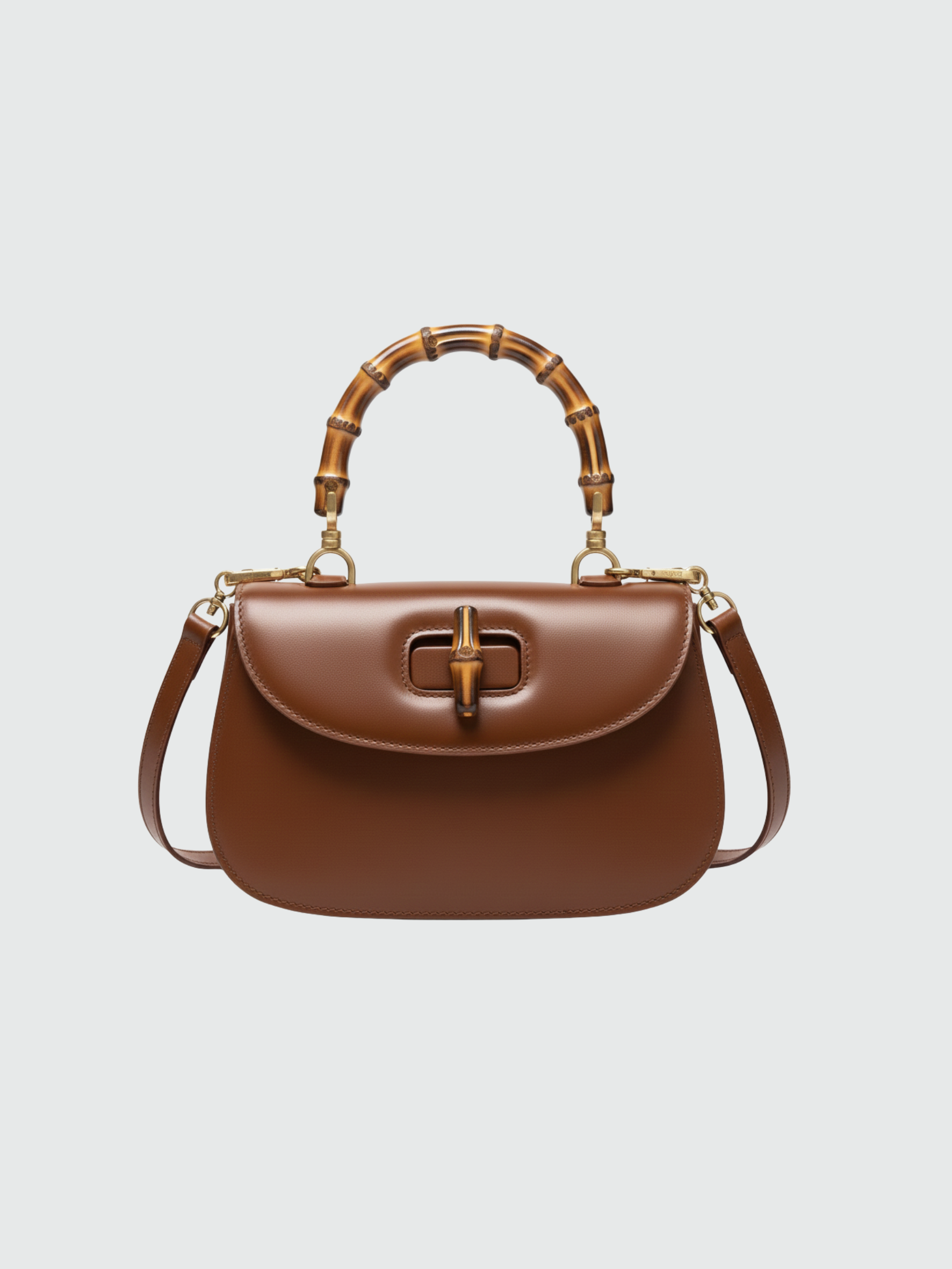 Bamboo Flap Tote