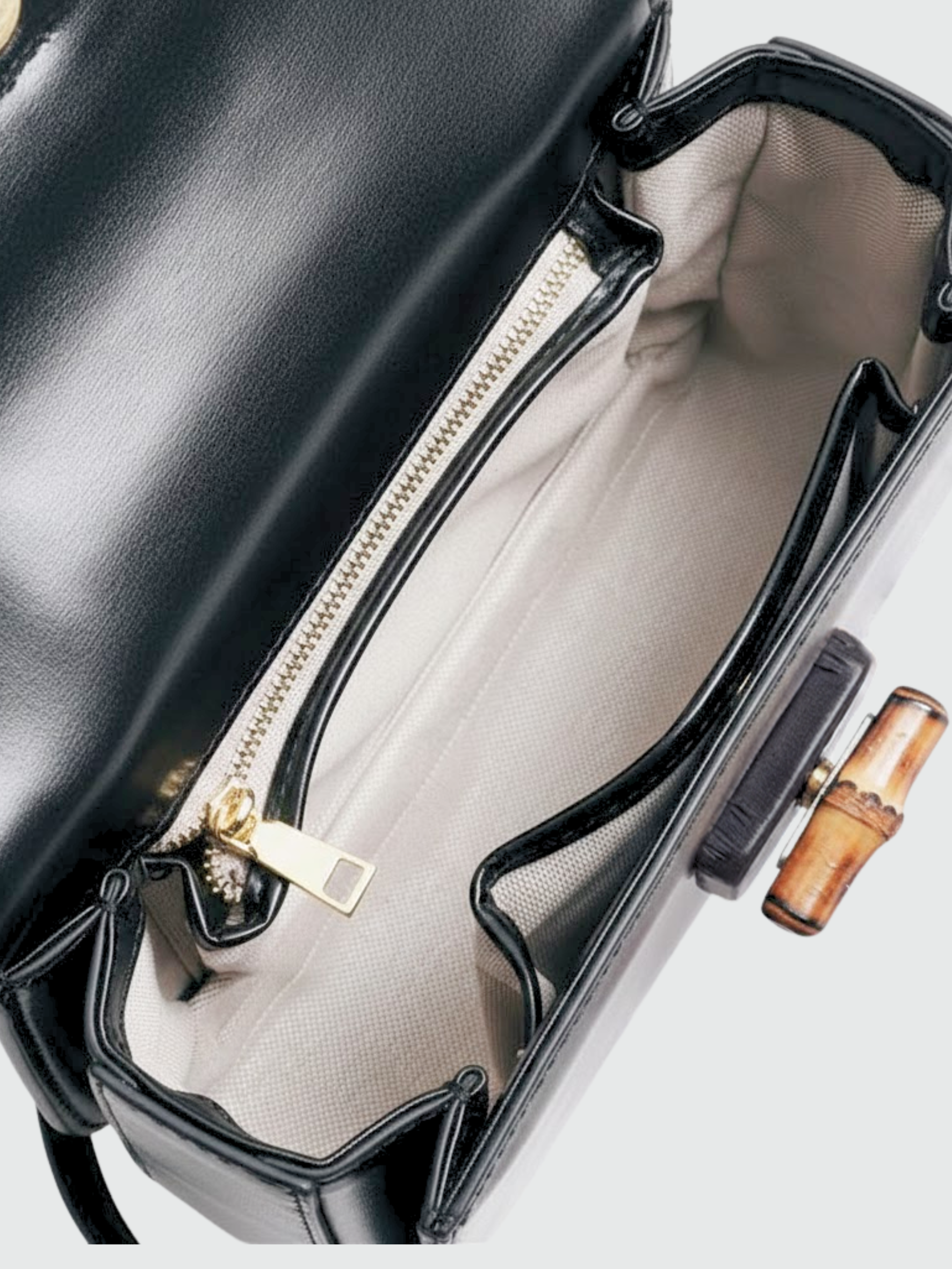 Bamboo Flap Tote