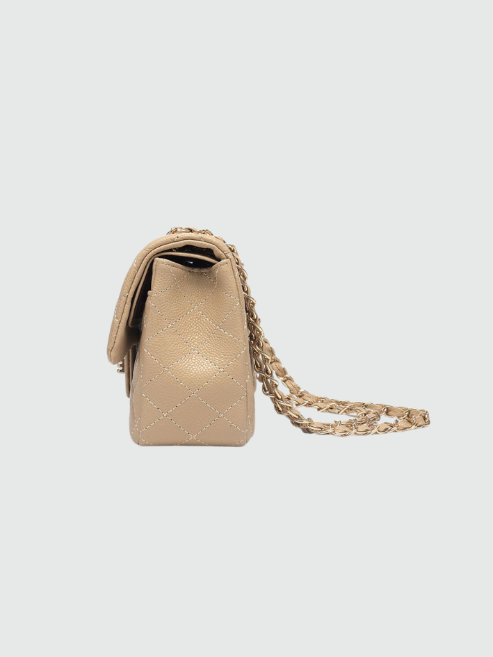 Le Elise Caviar Double Flap