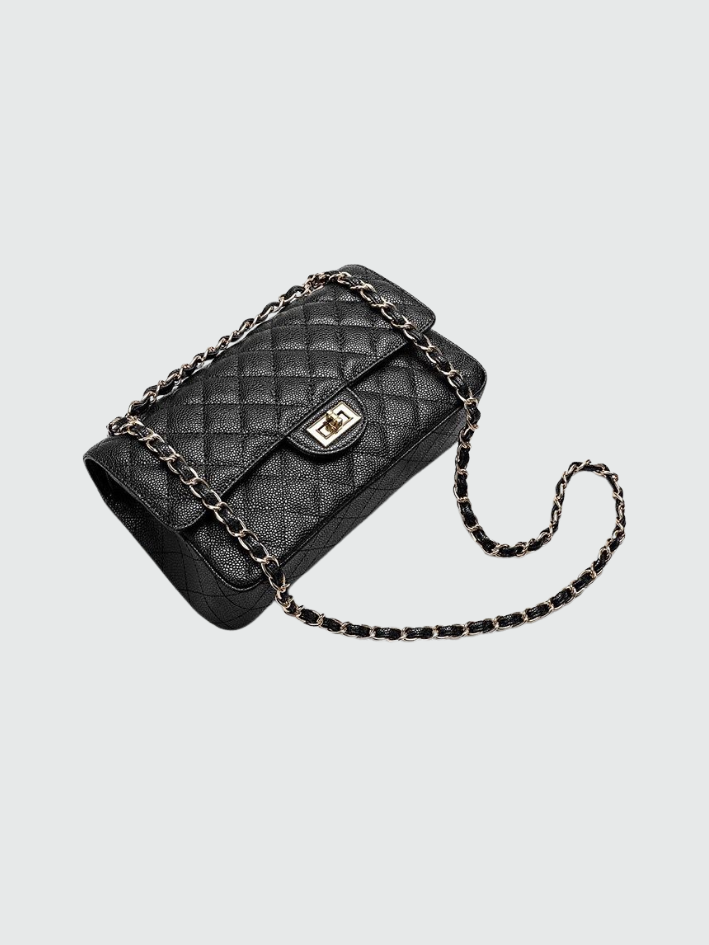 Le Elise Caviar Double Flap