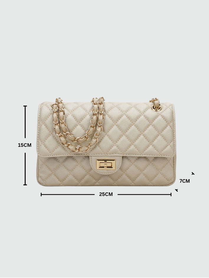 Le Elise Caviar Double Flap